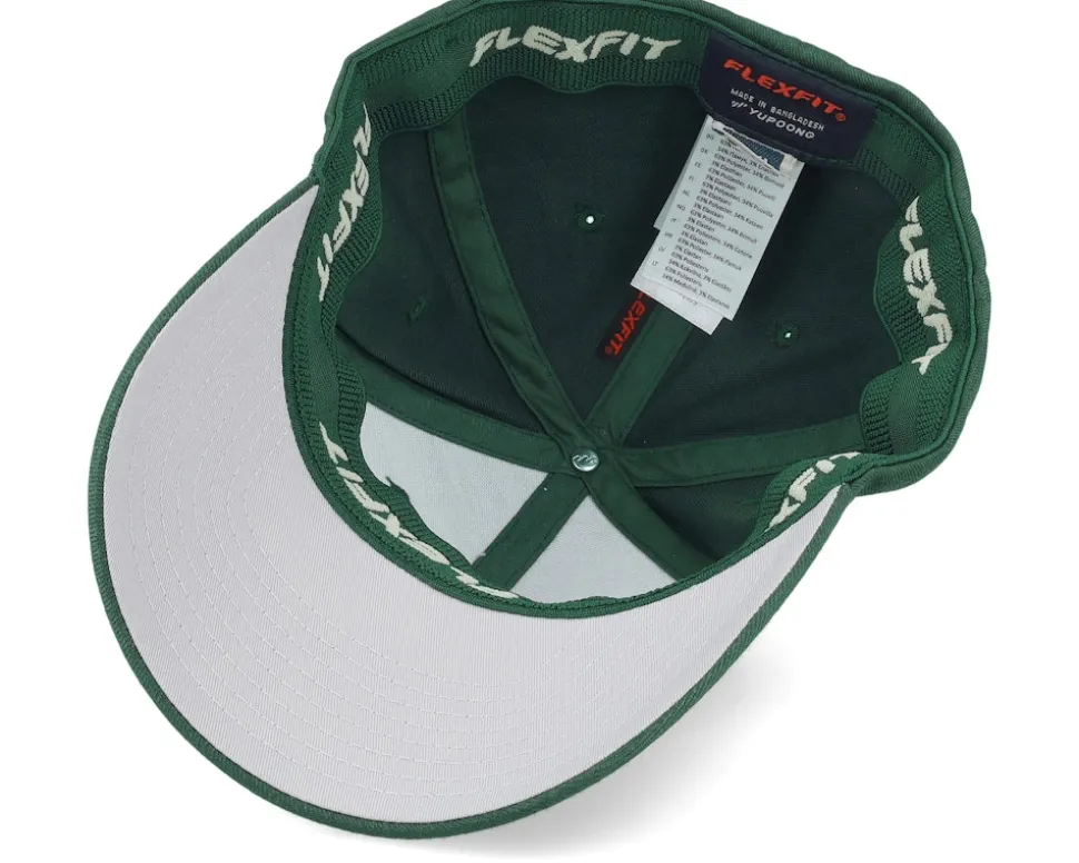 Small Mountain White/Spruce Green Flexfit - Wild Spirit