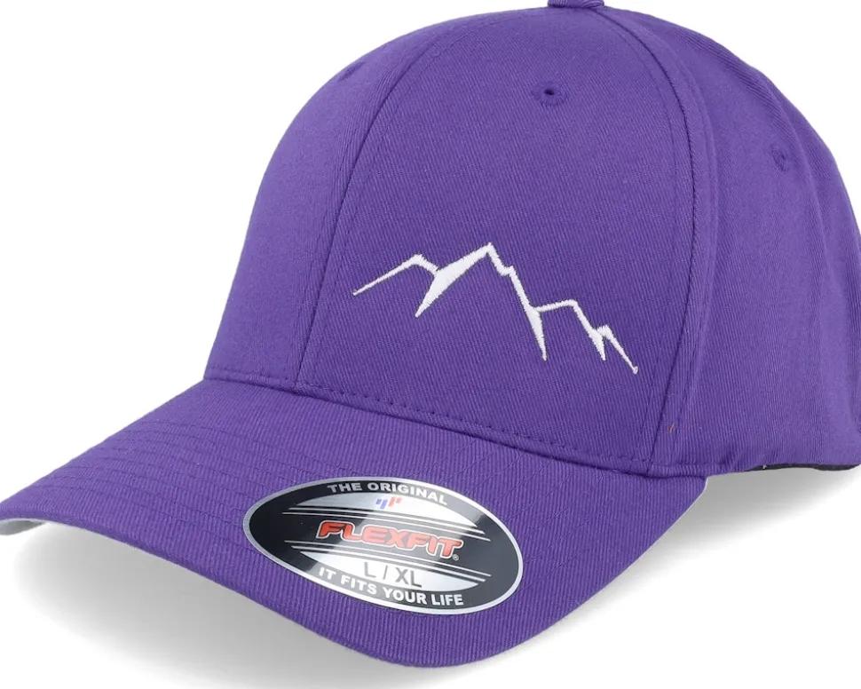 Small Mountain White/Spruce Green Flexfit - Wild Spirit