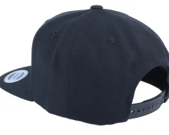 Smiley Headshot Black/Yellow Snapback - Iconic