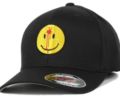 Smiley Headshot Black/Yellow Flexfit - Iconic