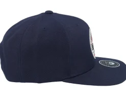 Smoke Grill Bbq Logo Dark Navy/Dark Navy Snapback - Bearded Man