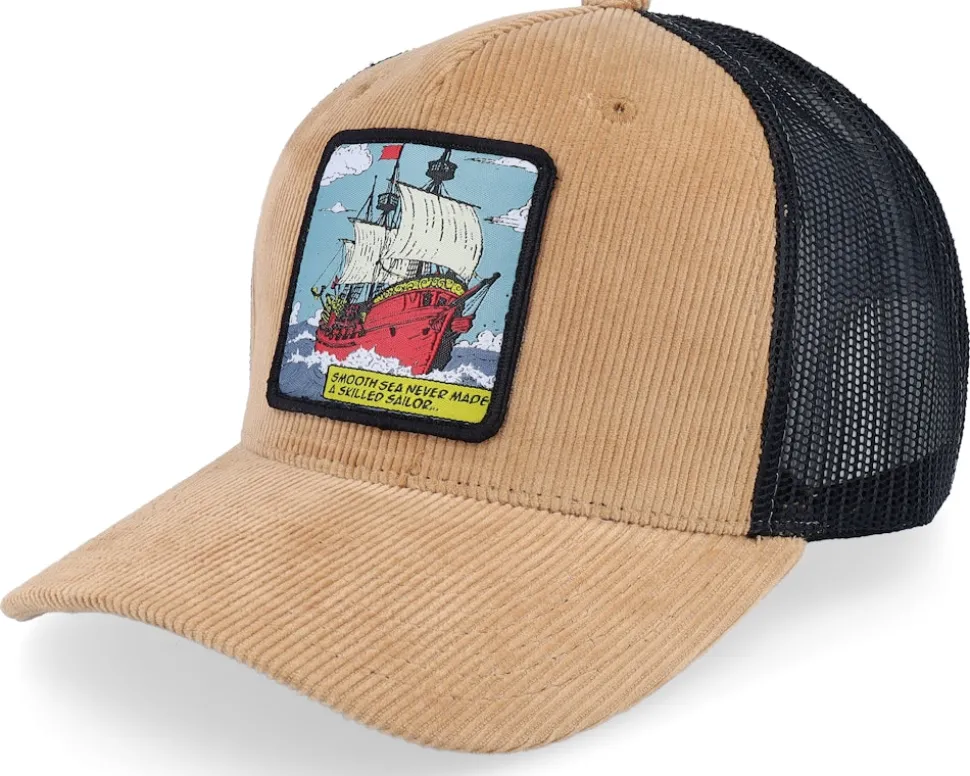 Smooth Sea Never Made A Skilled Sailor Velvet Trucker - Jack Anchor