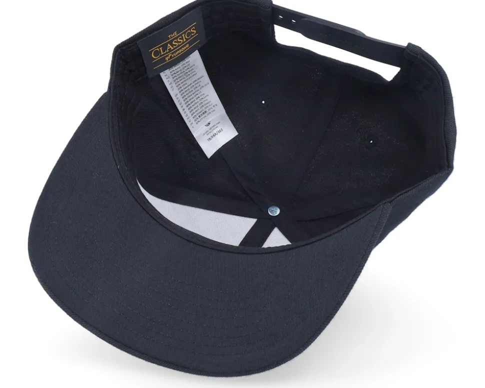 Smooth Sea Never Made a Skilled Sailor Box Black Snapback - Jack Anchor