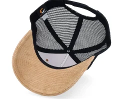 Smooth Sea Never Made A Skilled Sailor Cord Caramel/Black Trucker - Jack Anchor