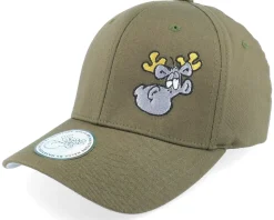 Smug Hälge Comic Olive Flexfit - Hälge