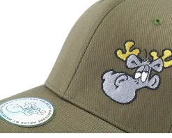 Smug Hälge Comic Olive Flexfit - Hälge