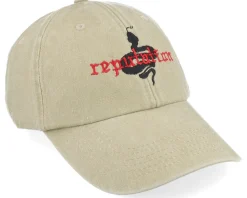 Snake Reputation Washed Stone Dad Cap - Iconic
