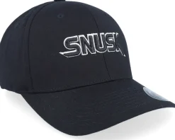 Snusk 3d Black Logo Black Flexfit - Iconic