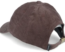 Soft Cap Slussen Corduroy Take A Hike Coffee Brown Dad Cap - Dedicated