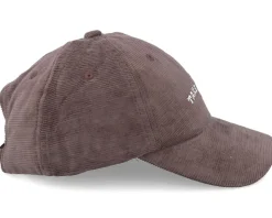 Soft Cap Slussen Corduroy Take A Hike Coffee Brown Dad Cap - Dedicated