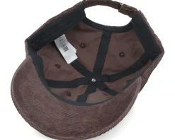 Soft Cap Slussen Corduroy Take A Hike Coffee Brown Dad Cap - Dedicated