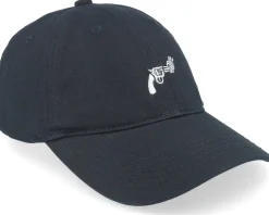 Soft Cap Slussen The Knotted Gun Black Dad Cap - Dedicated