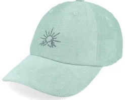 Soft Slussen Corduroy Line Mountain Granite Green Dad Cap - Dedicated