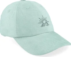 Soft Slussen Corduroy Line Mountain Granite Green Dad Cap - Dedicated