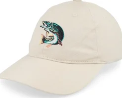 Soft Slussen Pike Fish Beige Dad Cap - Dedicated