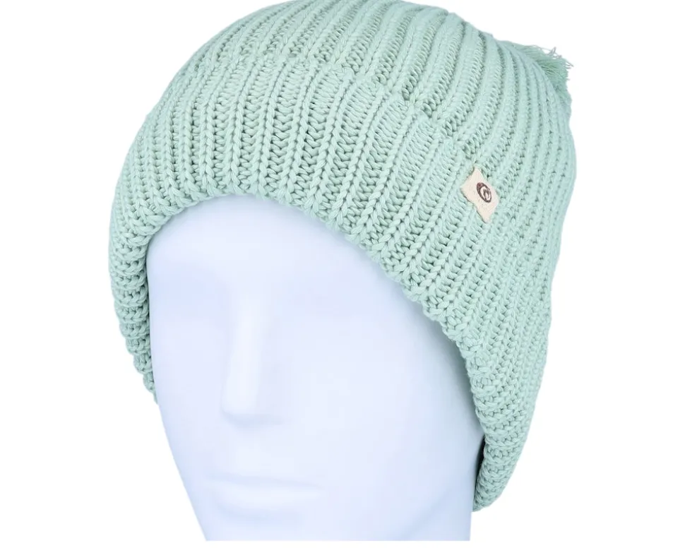Sol Seeker Beanie Mint Pom - Rip Curl