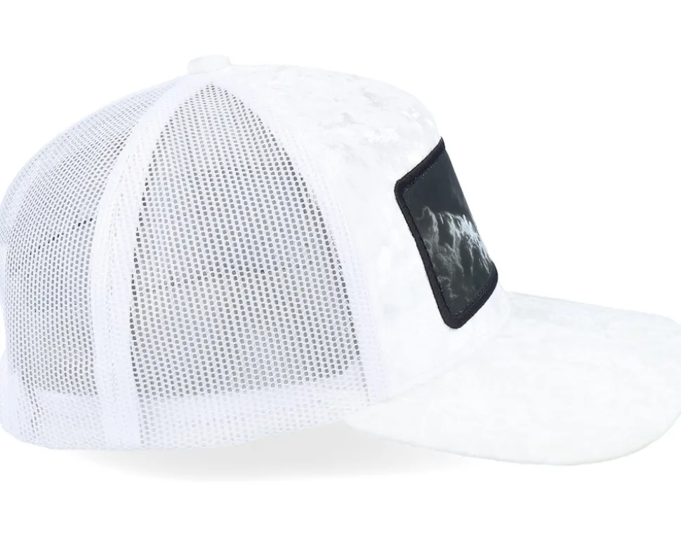 Space Shuttle Launch Velvet White Trucker - Calza Pennello