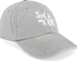 Spf Is My Bff Washed Grey Dad Cap - Abducted