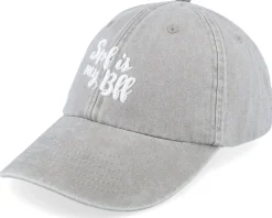 Spf Is My Bff Washed Pink Dad Cap - Abducted