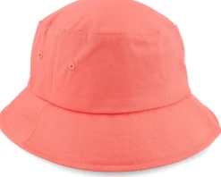Spiced Coral Cotton Twill Bucket - Flexfit