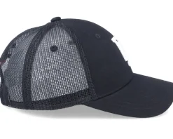 Spinback Black/White Trucker - Upfront