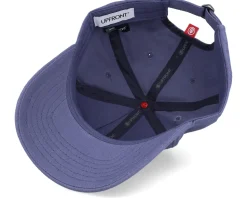 Spinback Herringbone Baseball Cap Dutch Blue Adjustable - Upfront