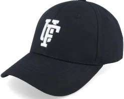 Spinback Low Crown Baseball Black/White Adjustable - Upfront