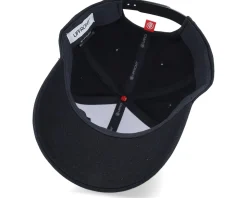 Spinback Low Crown Baseball Black/White Adjustable - Upfront