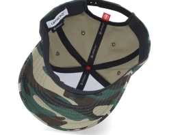 Spinback Low Crown Baseball Camo/Off White Adjustable - Upfront