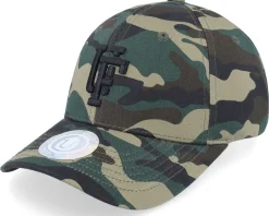 Spinback Low Crown Baseball Camo/Black Adjustable - Upfront