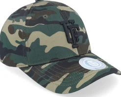 Spinback Low Crown Baseball Camo/Black Adjustable - Upfront