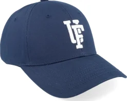 Spinback Low Crown Baseball Dark Navy White Adjustable - Upfront