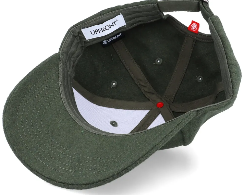 Spinback 2tone Wool Olive/Dusty Rose Adjustable - Upfront