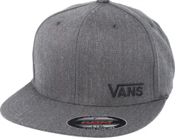 Splitz Heather Charcoal Fitted - Vans