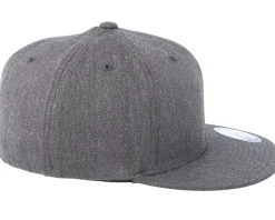 Splitz Heather Charcoal Fitted - Vans