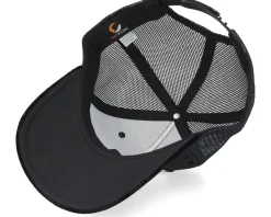 Sportscar And City Patch Velvet Black Trucker - Iconic