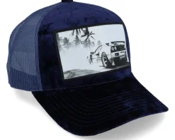 Sportscar Navy A-frame Trucker - Calza Pennello