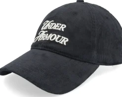 Sportstyle Corduroy Black Dad Cap - Under Armour