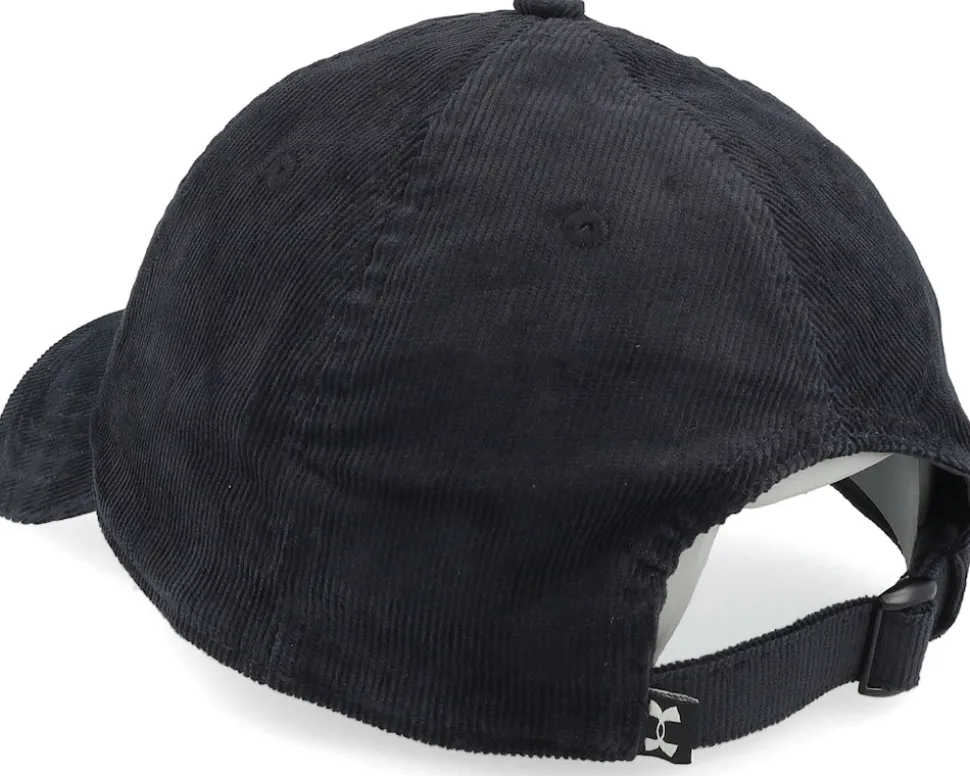 Sportstyle Corduroy Black Dad Cap - Under Armour