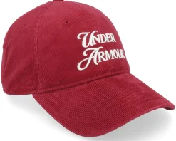 Sportstyle Corduroy Cardinal Dad Cap - Under Armour