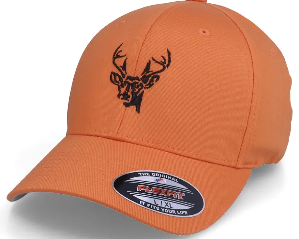 Stag Deer Orange Flexfit - Hunter