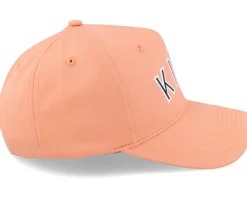 Staple Curved Peak Coral Adjustable - King Apparel