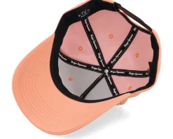 Staple Curved Peak Coral Adjustable - King Apparel