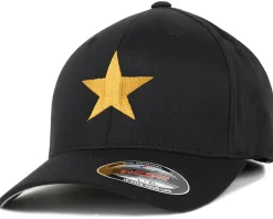 Star Black/Gold Flexfit - Iconic