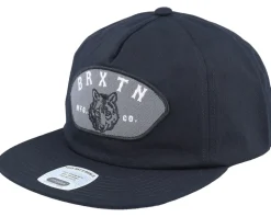 Station Np Black Snapback - Brixton