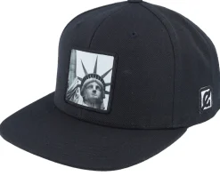 Statue Of Liberty Black Snapback - Public Domain