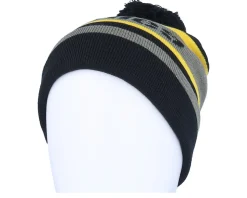 Stencil Beanie Black/Yellow Pom - Etnies