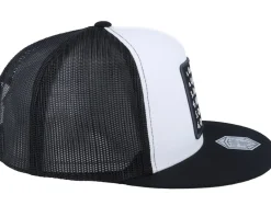 Steps Of Magic Patch White/Black A-Frame Trucker - Critiql Hit