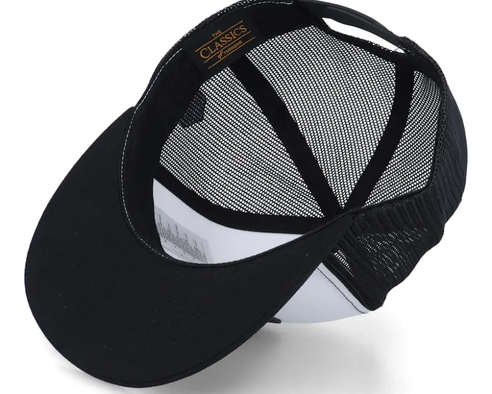 Steps Of Magic Patch White/Black A-Frame Trucker - Critiql Hit