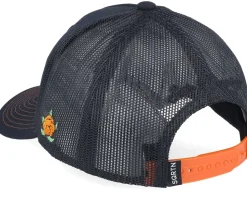 Stinky Patch Black/Orange Trucker - SQRTN